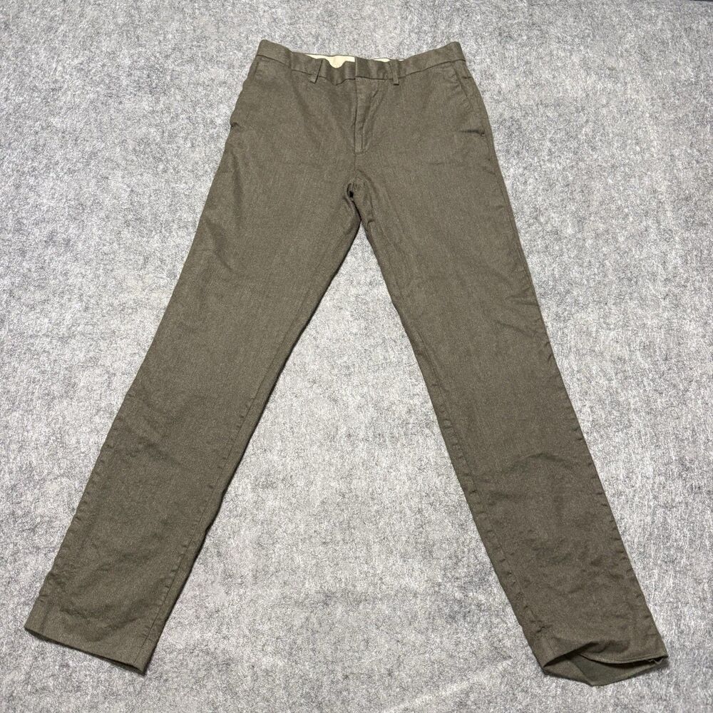 Banana Republic Vitale Barberis Canonico Wool Pants Men 32x36 (Inseam 34)